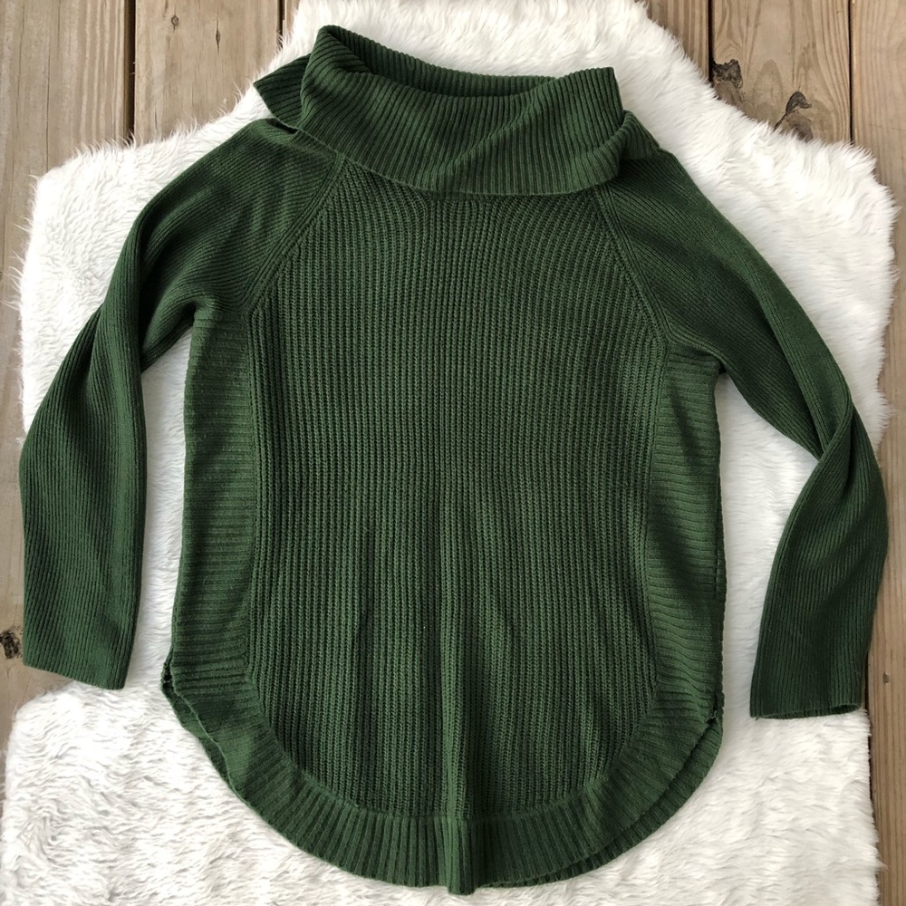 Green Turtleneck